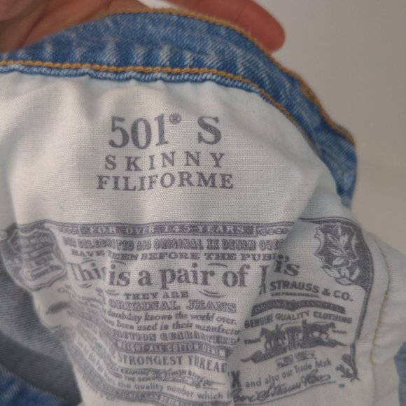 Levi's 501 Skinny Jeans - Picture 5 of 7